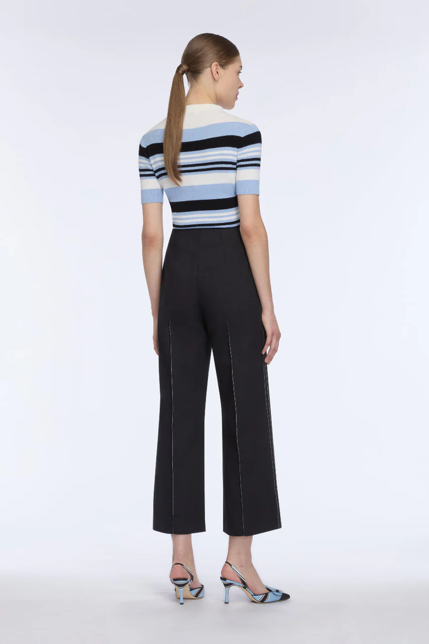 Daffy Trouser in Black Denim - Image 5