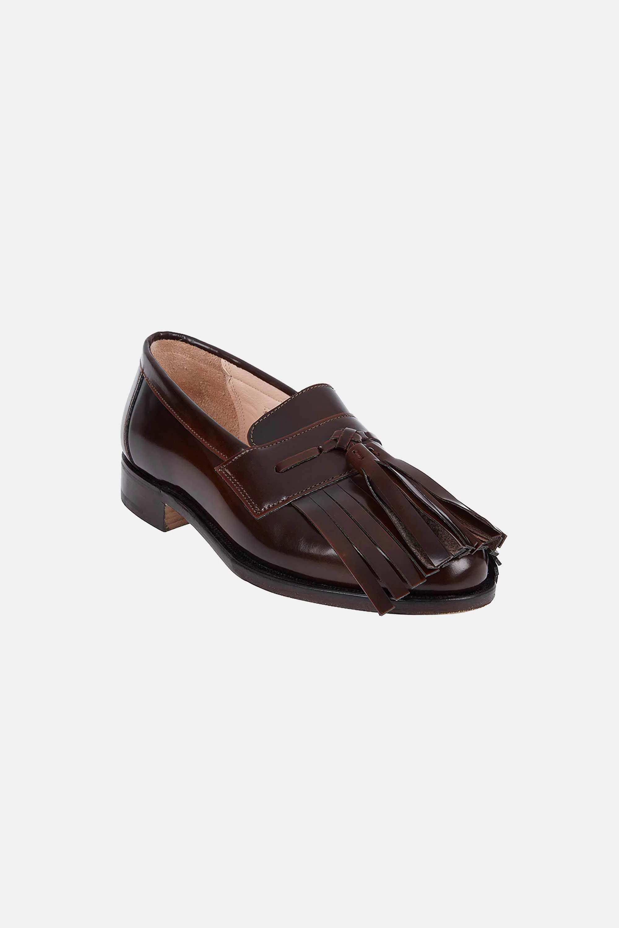 Grenson X Emilia Wickstead Grenda Loafer In Dark Brown Leather - Image 3