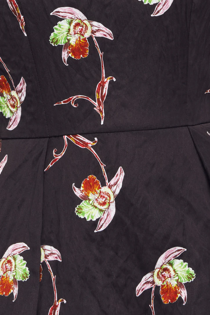 Jadiel Top In Black Satin - Image 5