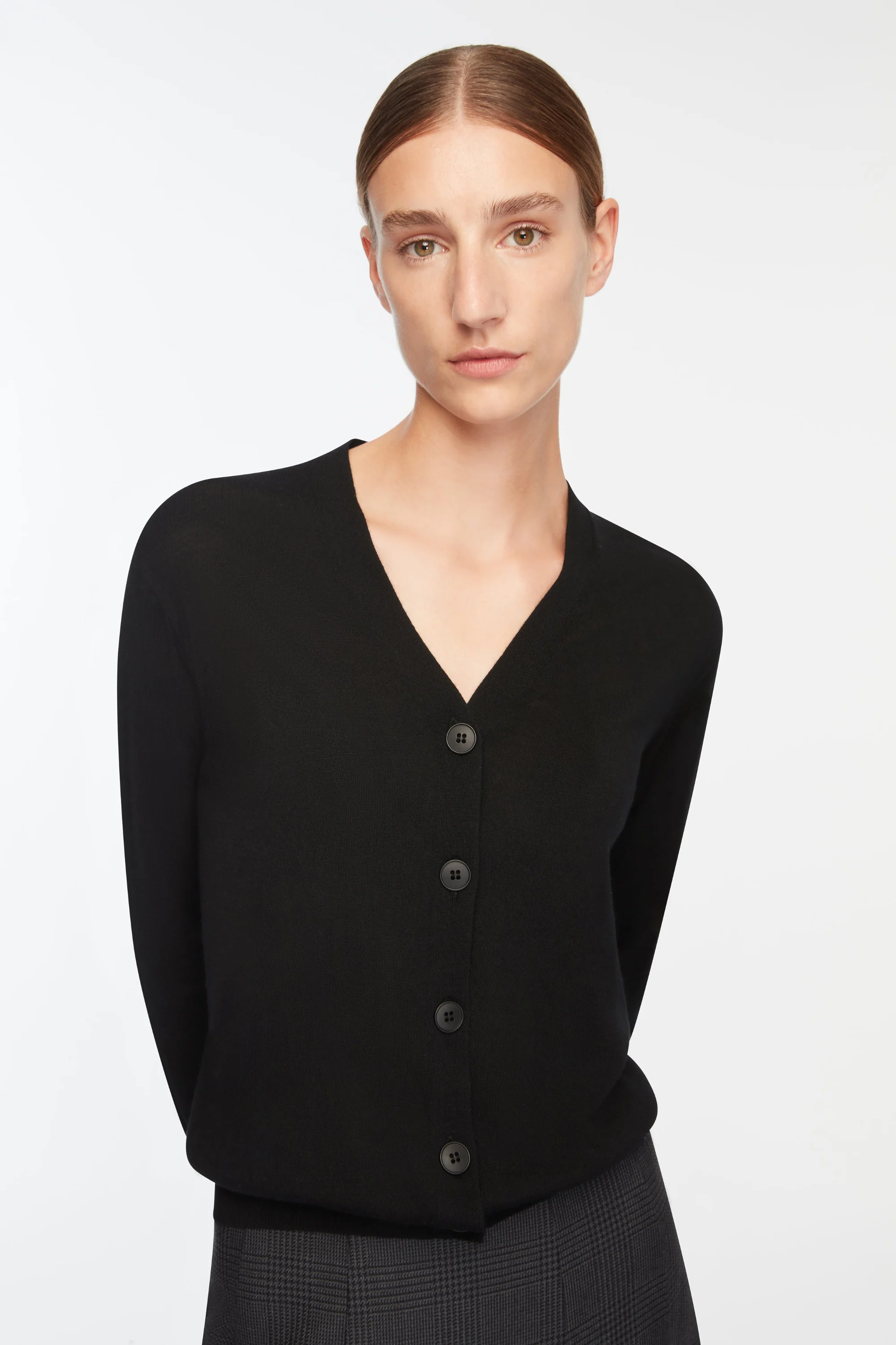 Jaynie Black Knit Cardigan - Image 3