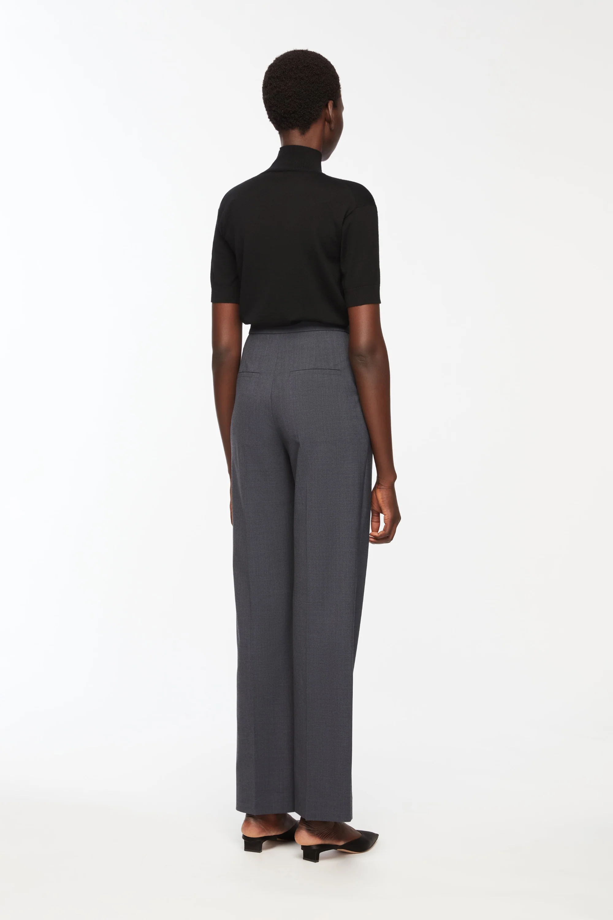 Laurie Knit Top in Black - Image 4