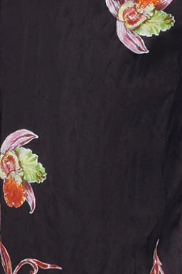 Miggy Trousers In Black Satin - Image 6