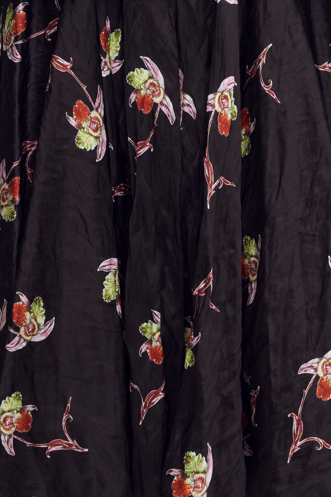 Nera Skirt in Black Satin - Image 6