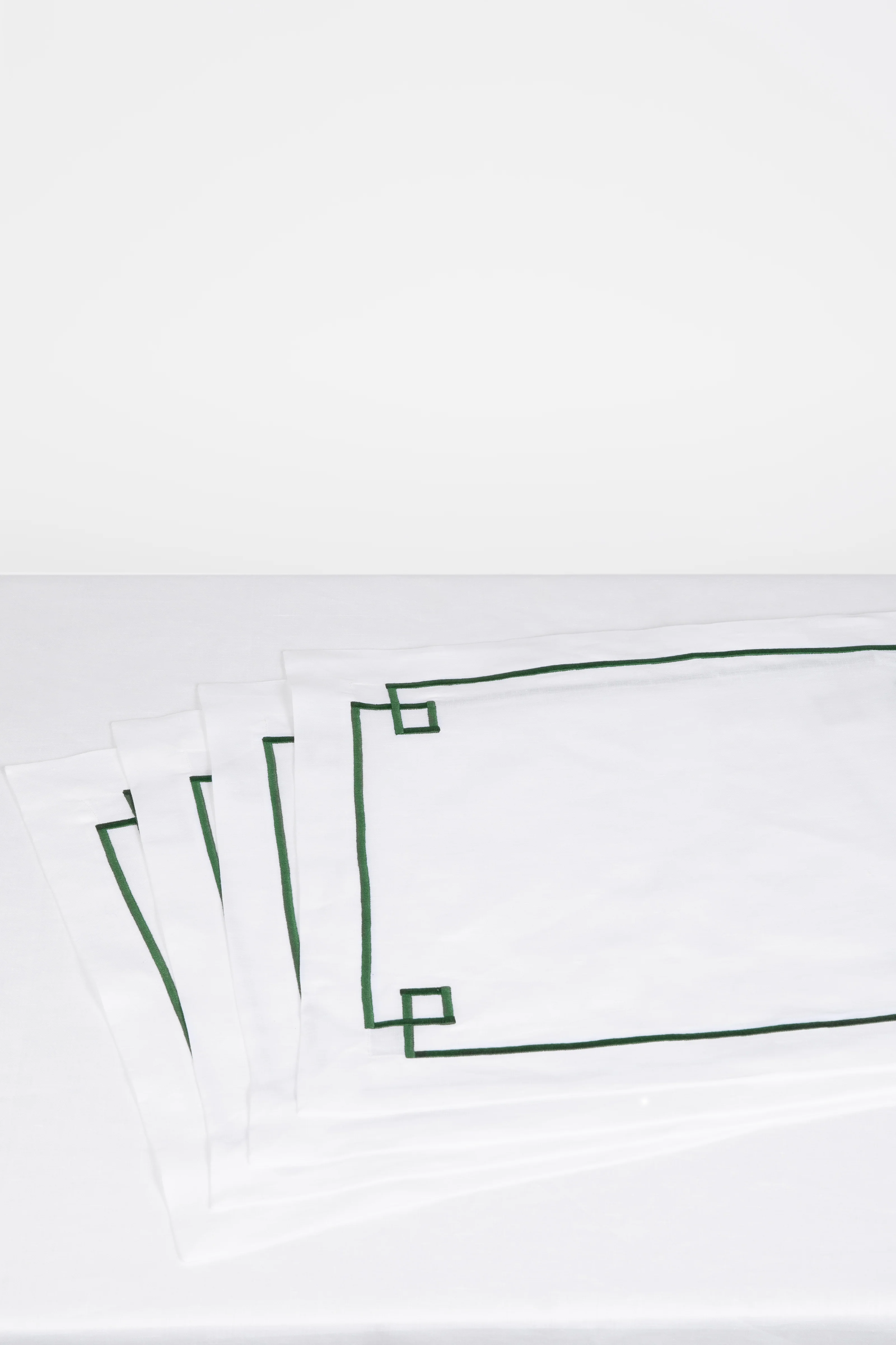 Set Of 4 Signature Embroidered Placemats - Image 3